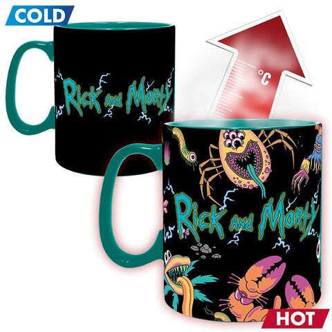 Mug Heat Change - Rick Et Morty - Mug 460 Ml Vaisseau